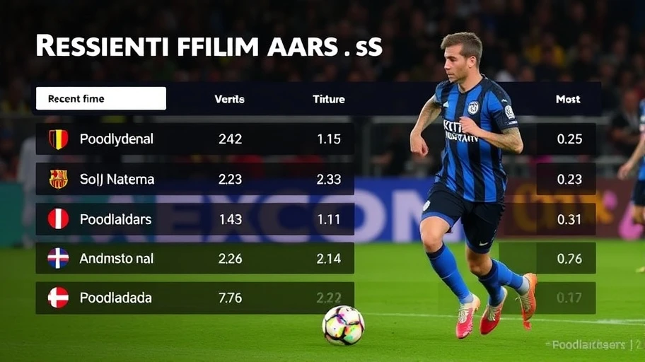 Analytical depiction of Atalanta's recent match performance
