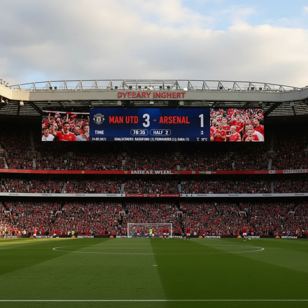 Bảng tỷ số trận đấu bóng đá MU