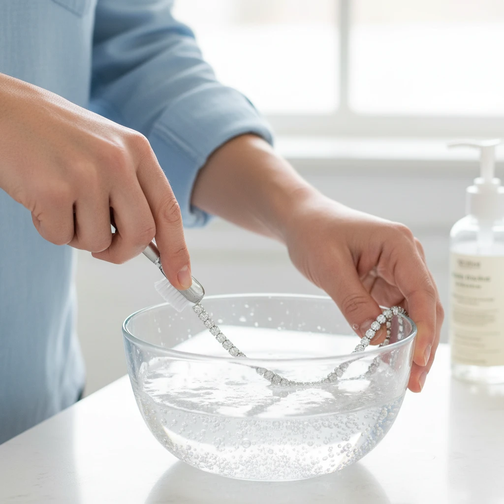 Bảo quản và chăm sóc dây chuyền tennis kim cương