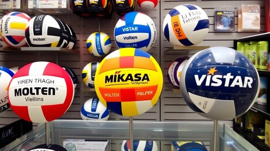 Bóng chuyền giá rẻ từ thương hiệu Molten và Mikasa.