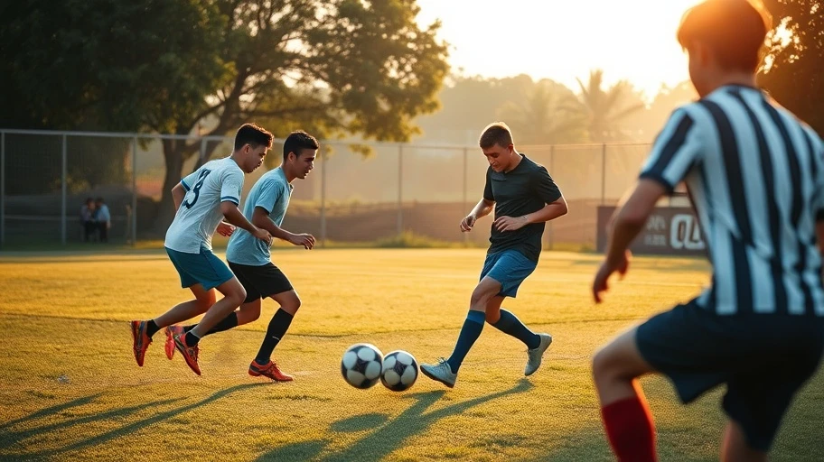 Bóng đá xã hội, nhóm bạn trên sân cỏ
