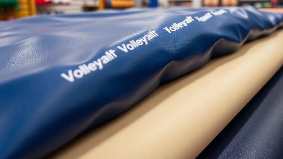 Chất liệu PVC bền bỉ dùng cho bóng chuyền giá rẻ.
