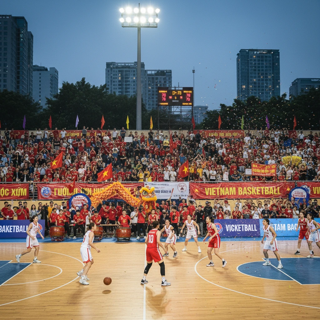 Cộng đồng ủng hộ bóng rổ nữ Việt Nam