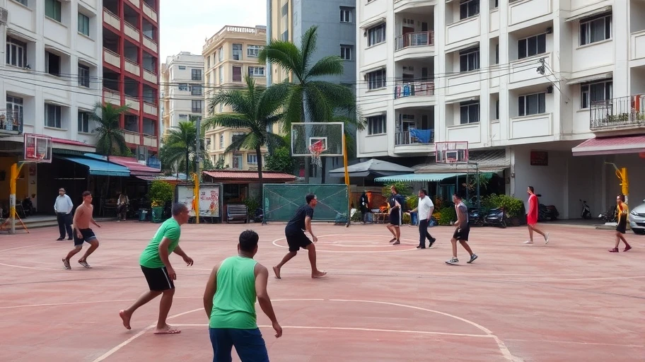 Đặc điểm sân bóng rổ đường phố game tại Việt Nam.