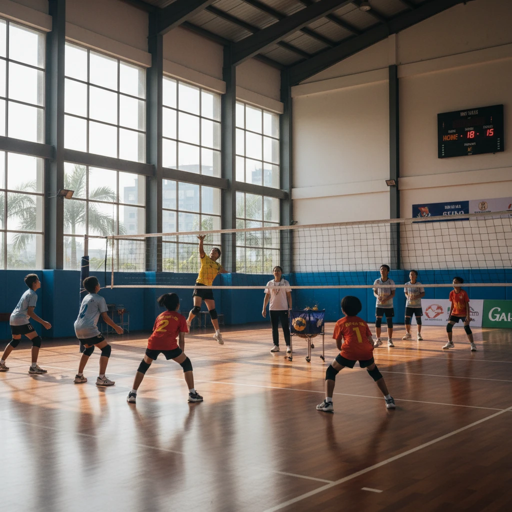 Đào tạo cầu thủ trẻ cho tương lai bóng chuyền