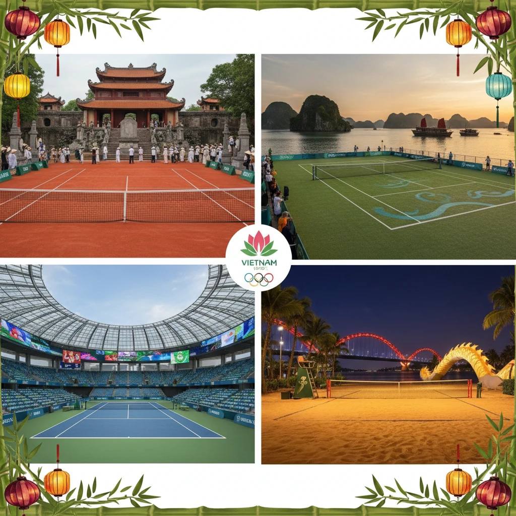 Địa điểm thi đấu tennis nữ Thế vận hội