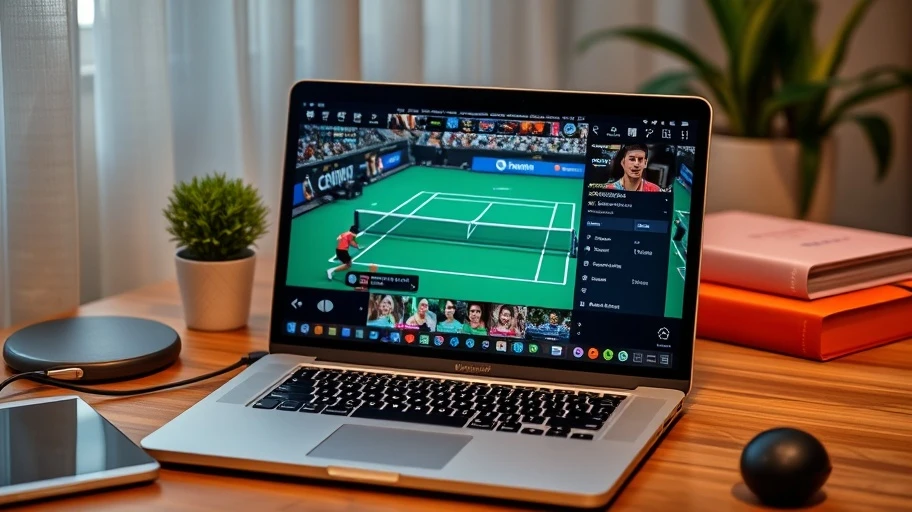 Dịch vụ trực tuyến xem tennis