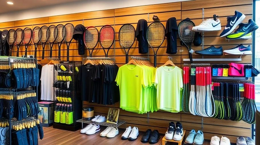 Dòng sản phẩm tại Tennis Point UK với nhiều lựa chọn đa dạng