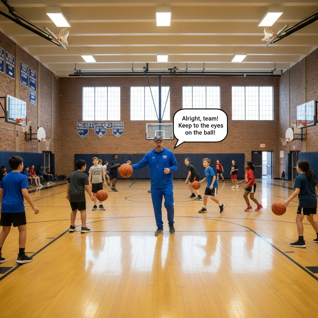 Giáo dục thể chất bóng rổ trong trường học