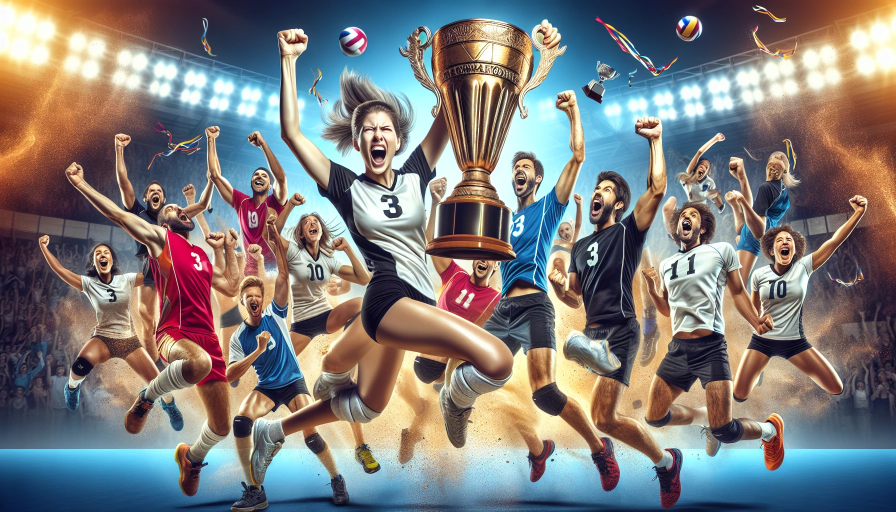 Hình ảnh đội bóng vô địch giải VTV