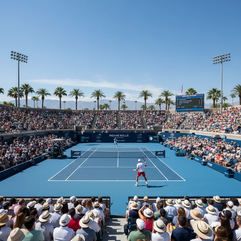 Hình ảnh giải đấu ATP Indian Wells