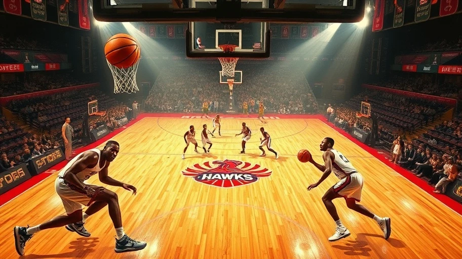 Hình ảnh lịch sử đội bóng rổ Atlanta Hawks