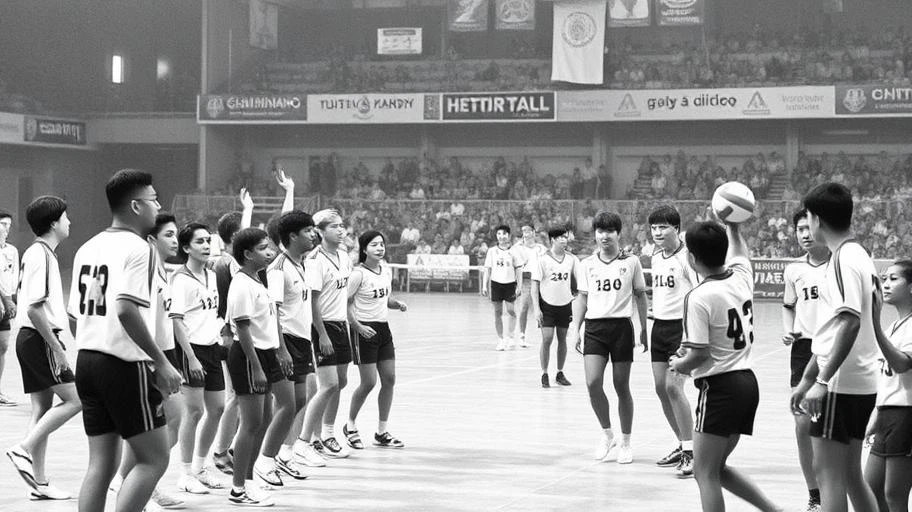 Hình ảnh lịch sử giải bóng chuyền châu Á