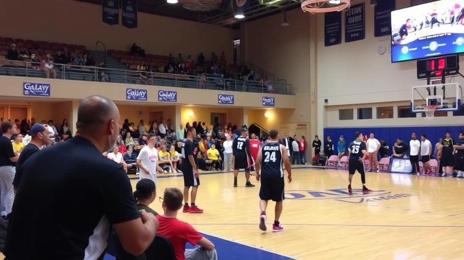 Hoạt động thể thao tại sân bóng rổ Galaxy