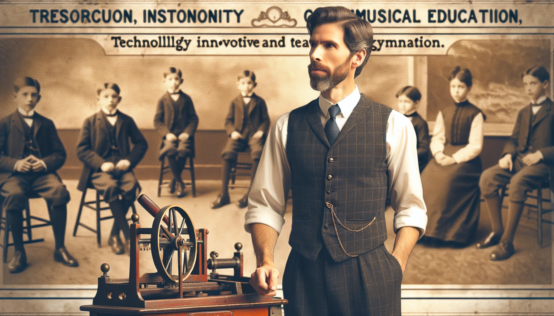 James Naismith trong môi trường dạy học tại YMCA.