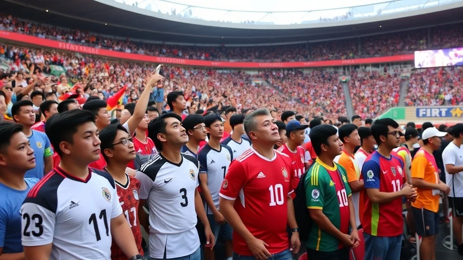 Khán giả tại trận đấu World Cup FIFA