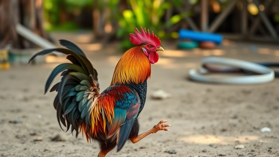 Kỹ năng đấu gà xanh Thomo