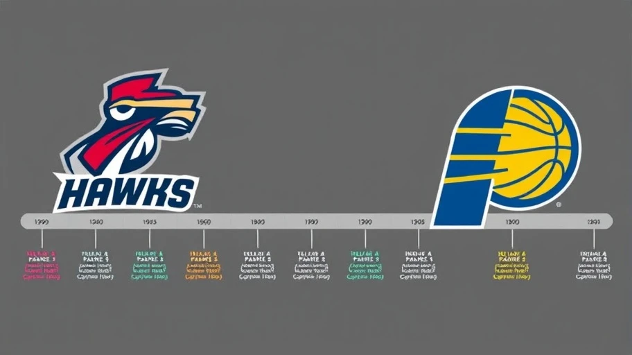 Lịch sử của Atlanta Hawks và Indiana Pacers
