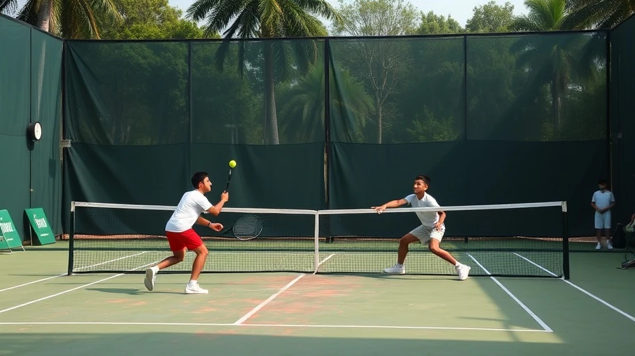 Luân phiên giao bóng trong tennis 7 point tie break