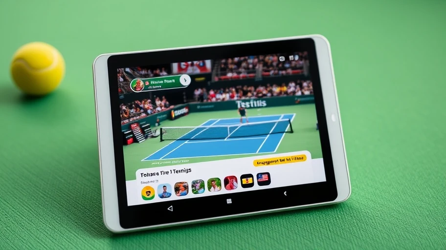 Mạng xã hội livestream tennis