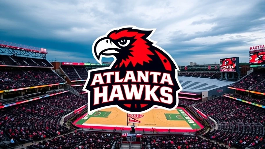 Màu sắc linh vật và sân nhà của đội bóng rổ Atlanta Hawks