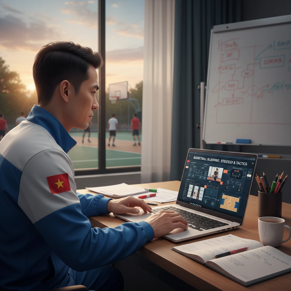 Phân tích chiến thuật bằng Basketball Blueprint