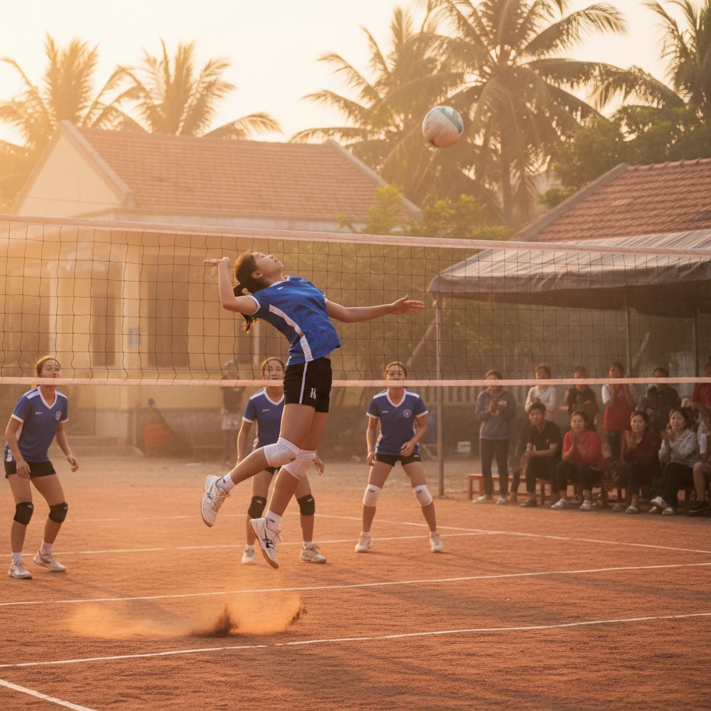 Quy tắc ghi bàn trong bóng chuyền volleyball với kỹ thuật giao bóng