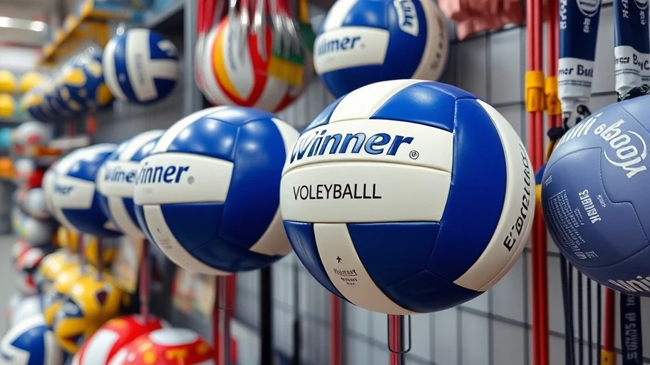 Sản phẩm bóng chuyền Winner tại Việt Nam