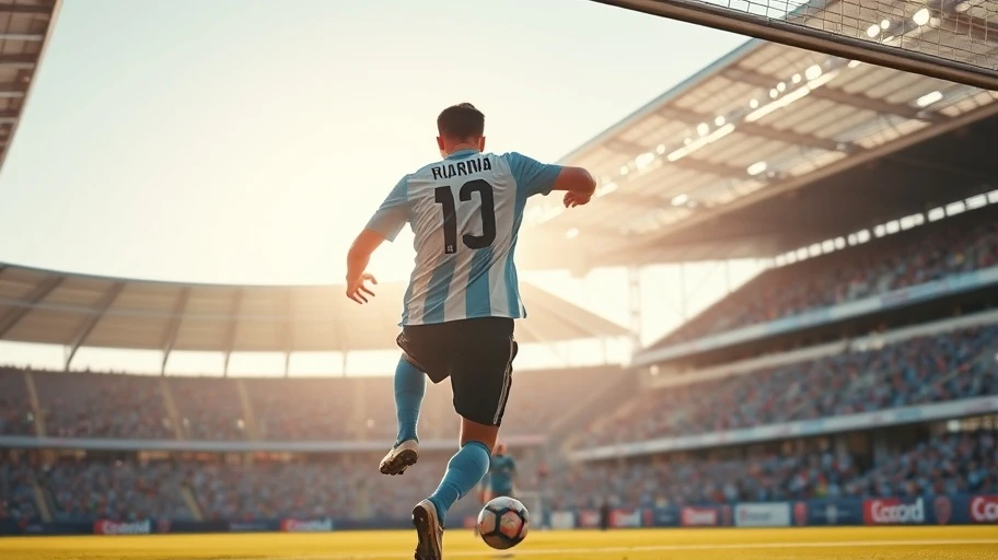 Sút bóng trận đấu Argentina vs Ecuador