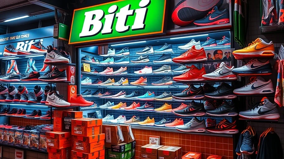 Thị trường và phân phối giày bóng rổ Biti's tại Việt Nam.