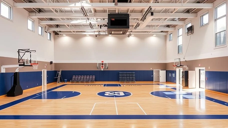 Tiện ích và thiết bị hiện đại tại sân bóng rổ Galaxy