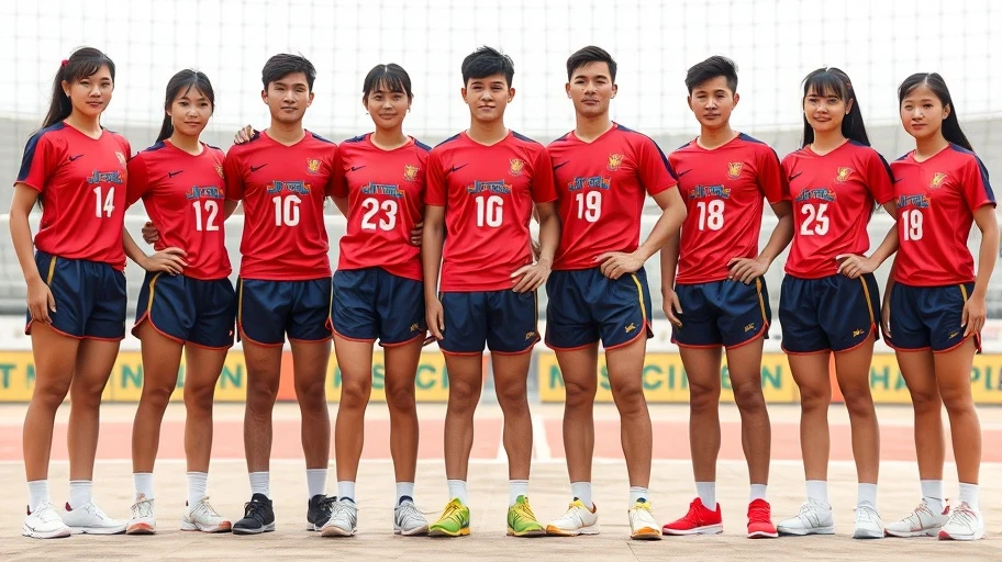 Trang phục thi đấu trong luật bóng chuyền da