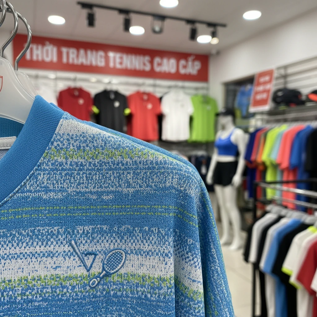 Vải và chức năng trong tennis attire