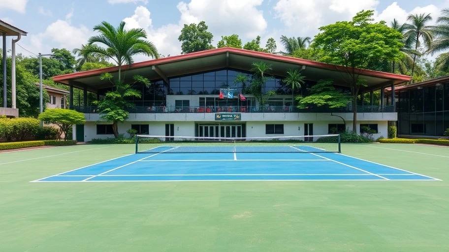 Vị trí sân tennis Kỳ Hoà tại TP.HCM